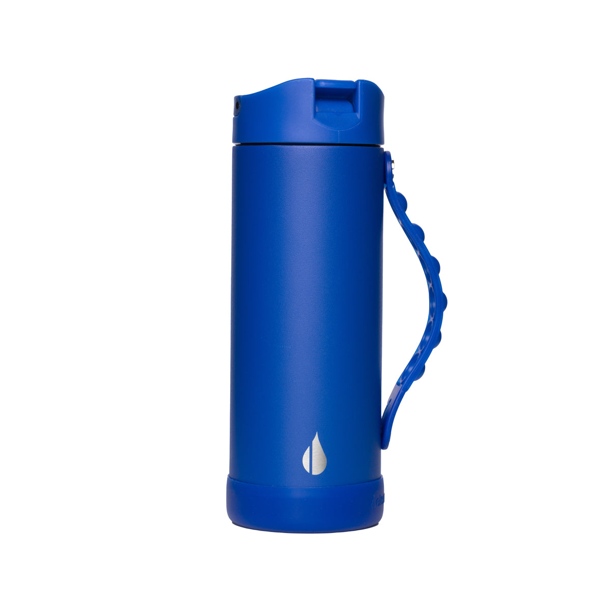 Elemental® 14 oz Stainless Steel Pop Fidget Bottle in royal blue