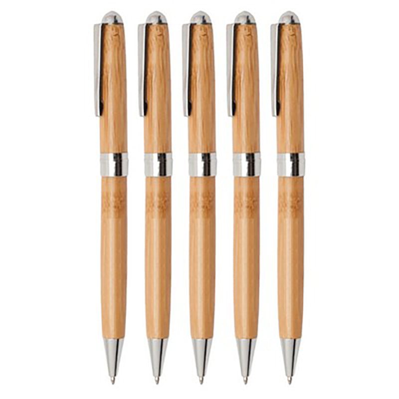Customized Entrepreneur Bamboo Twist Pen.