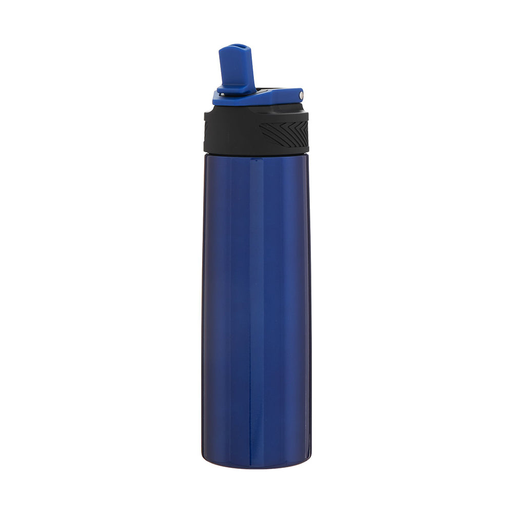Customizable h2go® 24 oz Watson Recycled Stainless Steel Bottle in blue.