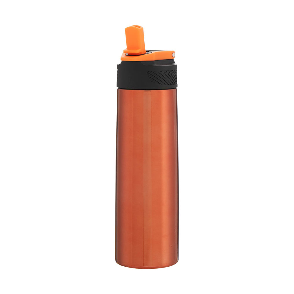 Customizable h2go® 24 oz Watson Recycled Stainless Steel Bottle in orange.