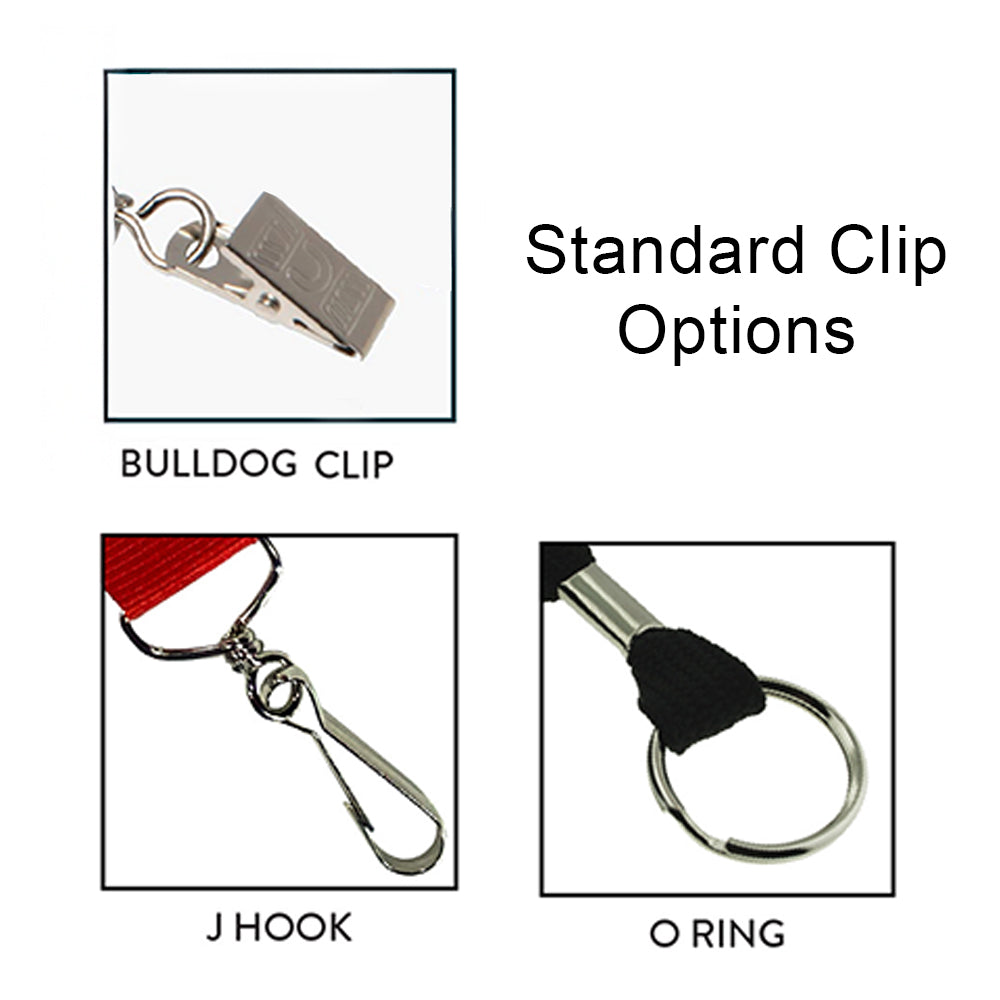 Recycled (rPET) Lanyard Sublimated clip options.