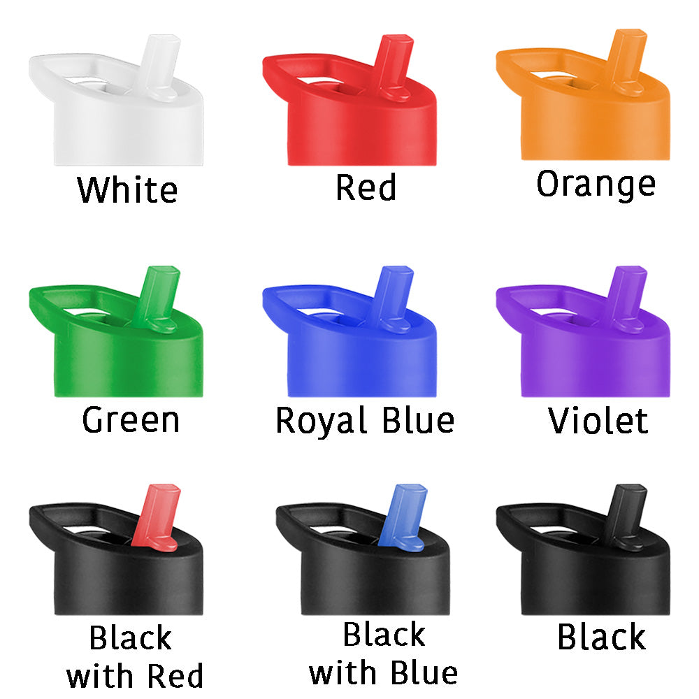 Customizable Tritan™ Renew 24 oz Outdoorsman lid colors