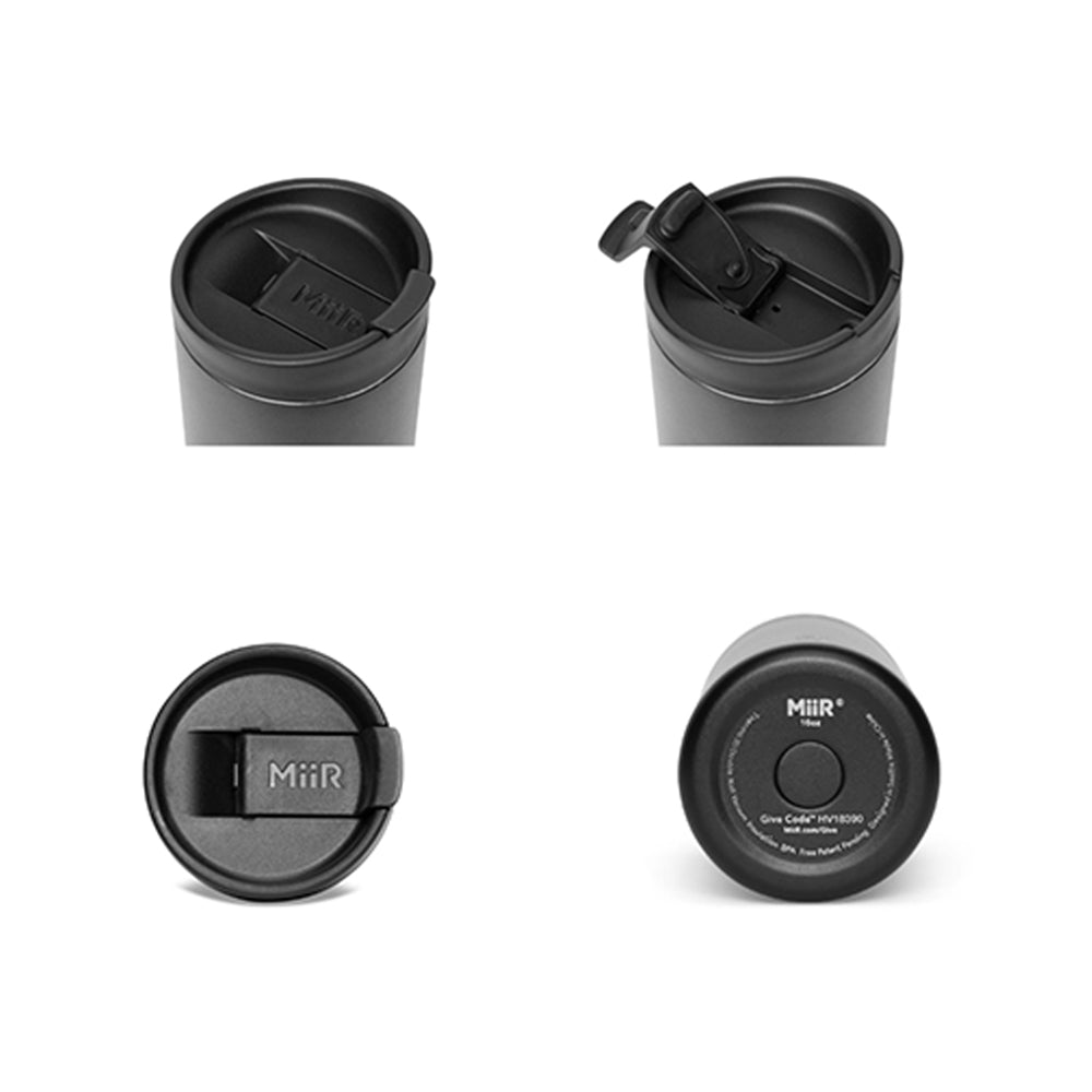 Miir® 16 oz Stainless Steel Insulated Flip Travel Tumbler- Custom