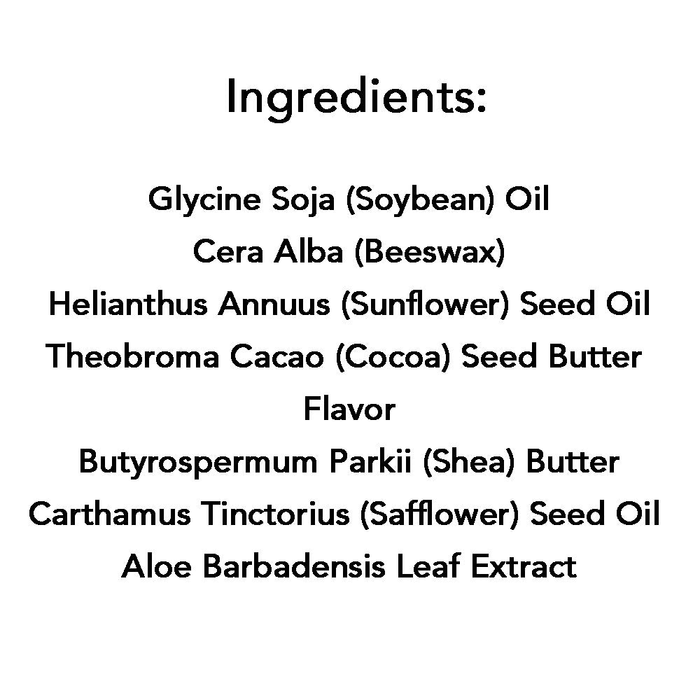 Lip Balm Moisturizer in Kraft Tube ingredients