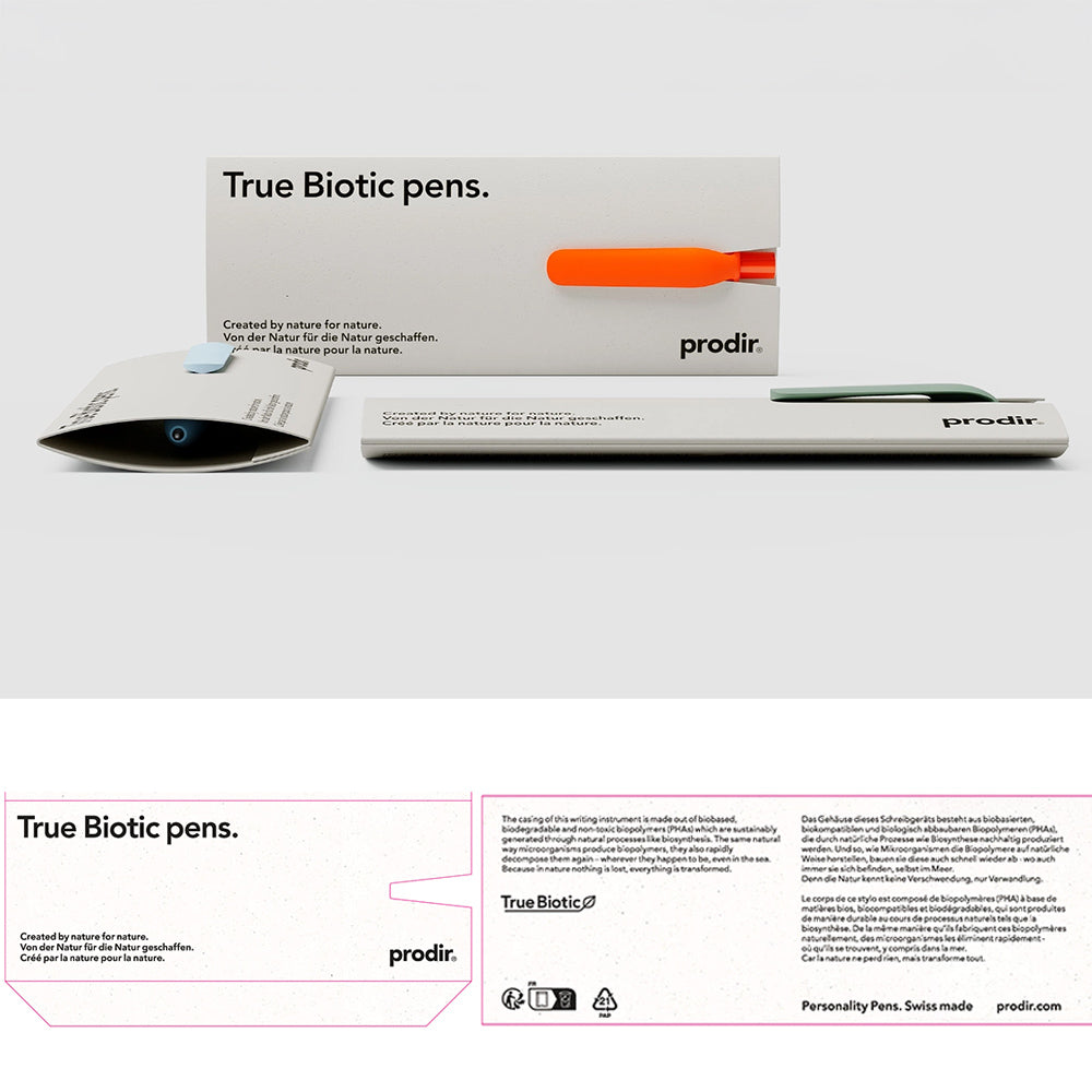 Prodir® True Biotic QS40 Home-Compostable Pen.