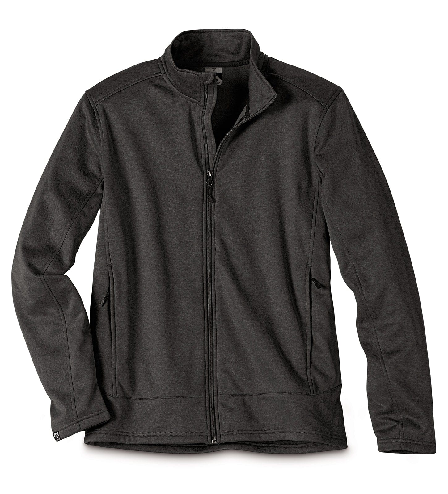 Storm Creek Men's Stabilize performance fleece jacket in gray.